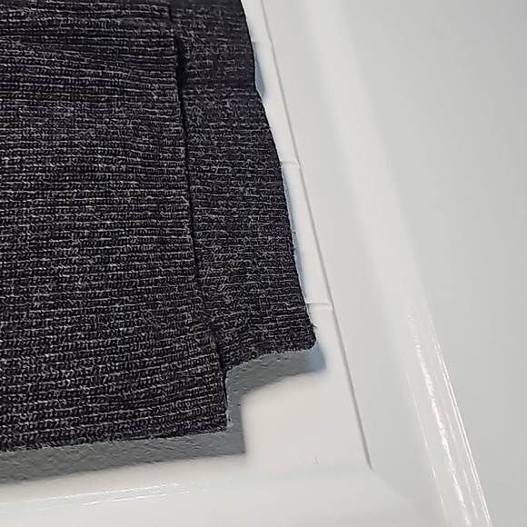 Madewell sz Sm heathered charcoal sweater skirt - Picture 6 of 8